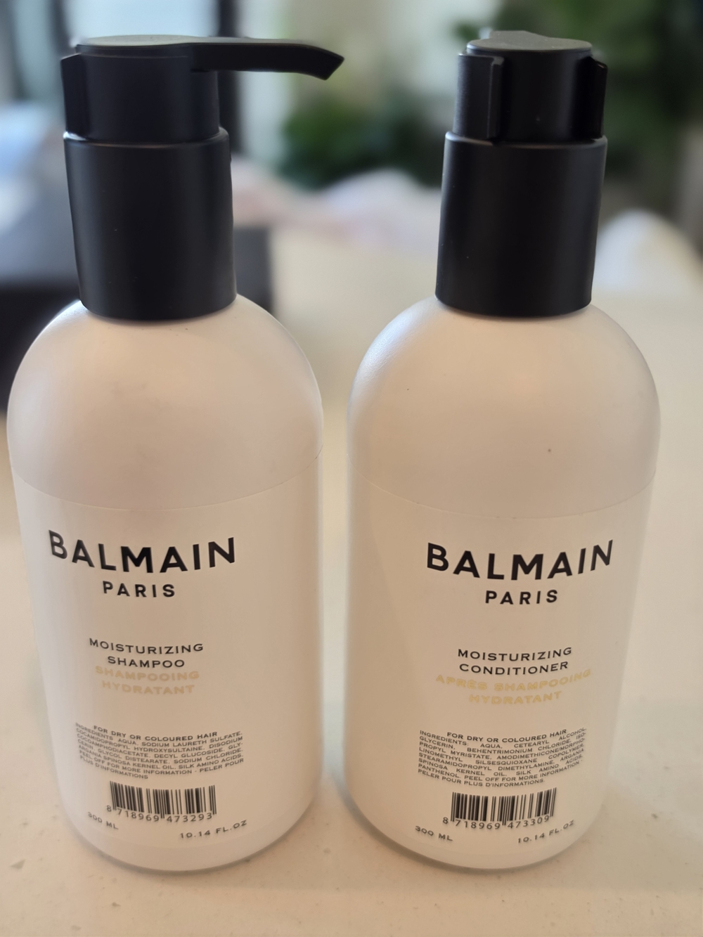 Balmain Paris Moisturizing Shampoo & Conditioner Set